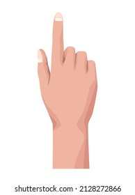 icono de dirección de indización de puntos de dedo