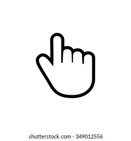finger pointer icon