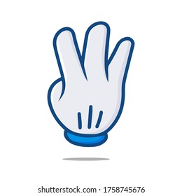 finger pointing mascot chartoon character.