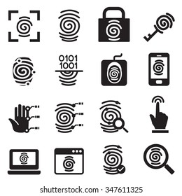 finger print icon