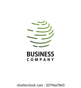finger print logos, global logos design vector