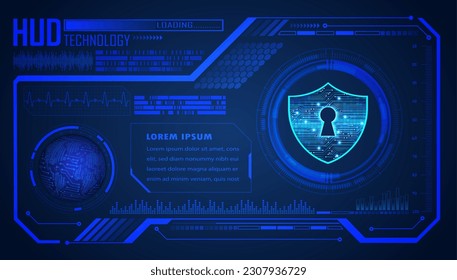 Finger print network cyber security background.