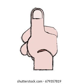Finger print symbol