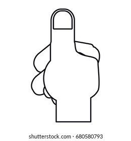 Finger print symbol