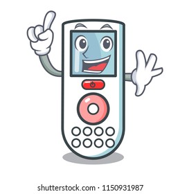 Finger remote control mascot cartoon