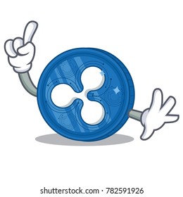 Finger Ripple coin character cartoon