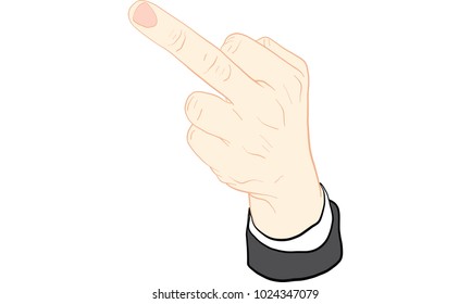 finger signal  vector