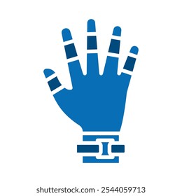 Finger Splint icon line vector illustration