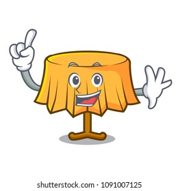 Finger table cloth mascot cartoon