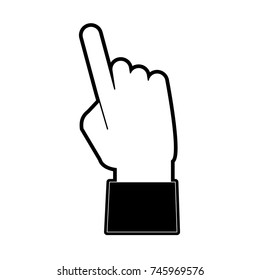 finger tap icon image