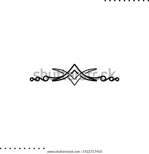 finger\
tattoo, ring decoration vector icon in\
outline