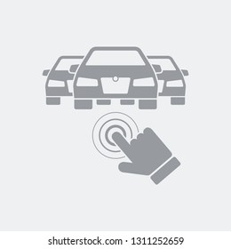 Finger touch for car function