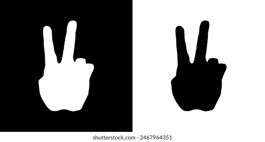 Finger touch icon. Black icon. Click. Finger. Finger Gesture
