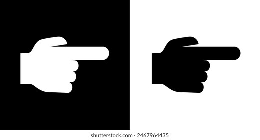 Finger touch icon. Black icon. Click. Finger. Finger Gesture
