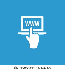 finger touch screen Icon Vector