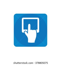 finger touch screen Icon Vector