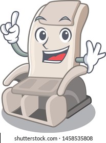 Finger Toy Massage Chair In Cartoon Shape