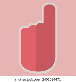 a finger vector for design