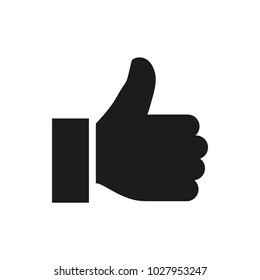 finger up vector icon