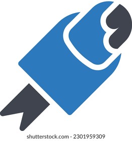 FingerVektorgrafik auf transparentem Hintergrund. Hochwertige Symbole. Glyphen Vektorsymbole für Konzept und Grafikdesign.
