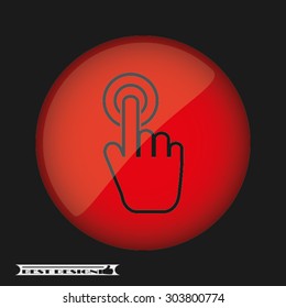 finger,hand,button