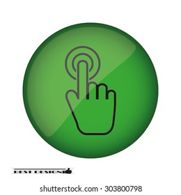 finger,hand,button