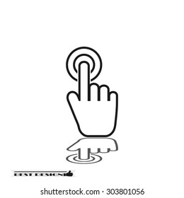 finger,hand,button