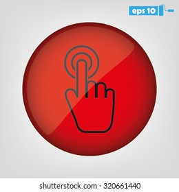 finger,hand,button
