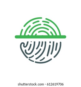 Fingerprint Authentication Icon