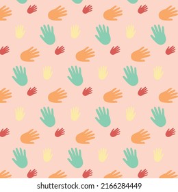 fingerprint background with colorful concept. 