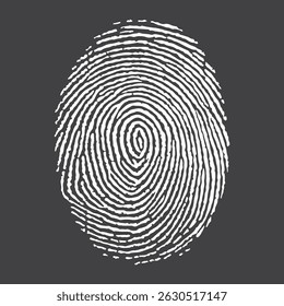 Branco abstrato do padrão de plano de fundo da impressão digital