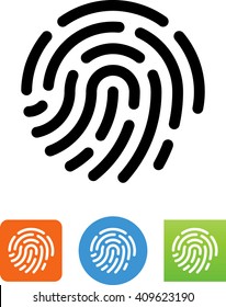 Fingerprint / Biometric Icon