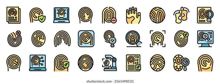 Fingerprint biometrics providing secure identification and access control through advanced scanning technology