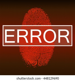 Fingerprint denied, vector