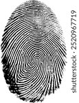 fingerprint with finger print design 