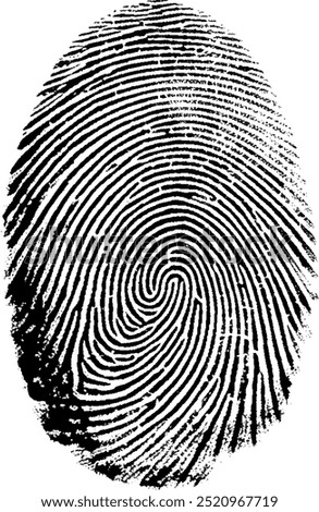 fingerprint with finger print design 