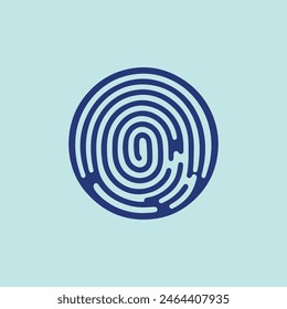 Fingerprint free pro vector finger