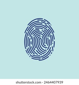 Fingerprint free pro vector finger