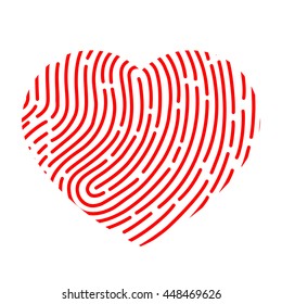 Fingerprint heart