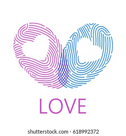 Fingerprint heart