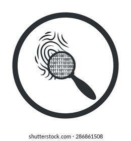 Fingerprint icon.
