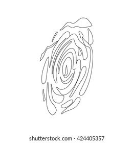 Fingerprint icon