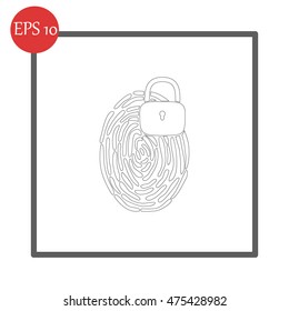Fingerprint icon
