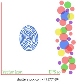 Fingerprint icon