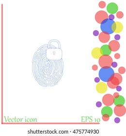 Fingerprint icon