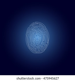 Fingerprint icon