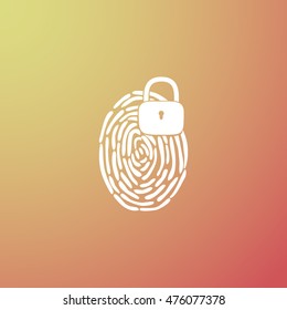 Fingerprint icon