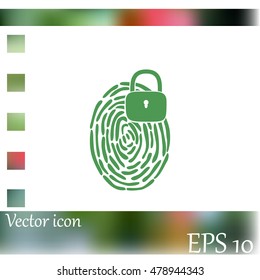 Fingerprint icon