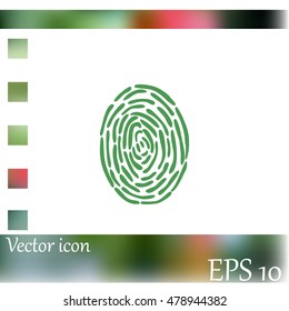 Fingerprint icon