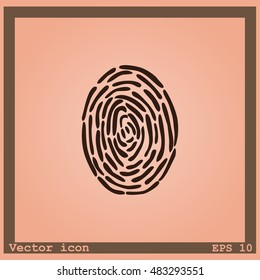 Fingerprint icon
